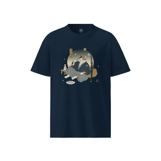 Sake no Jikan Japanese Ukiyo-e Unisex organic t-shirt