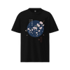 Sakura Blossom Ukiyo-e Organic T-Shirt Black - Samurai Original