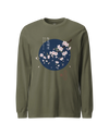 Sakura Blossom Ukiyo-e Unisex Long Sleeve Tee - Samurai Original