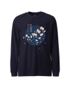 Sakura Blossom Ukiyo-e Unisex Long Sleeve Tee - Samurai Original