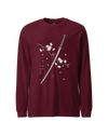 Sakura Katana Samurai Unisex Long Sleeve Tee