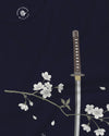 Sakura Katana Samurai Unisex Long Sleeve Tee