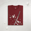 Sakura Katana Samurai Unisex Organic T-shirt