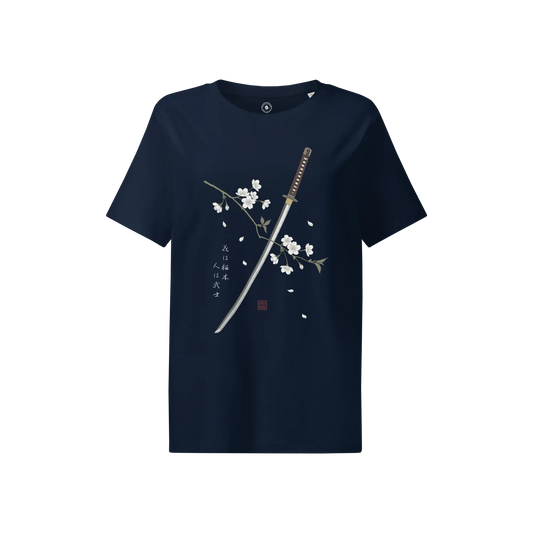 Sakura Katana Samurai Women’s Organic T-shirt