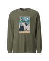 Samurai Aikido Ukiyo-e Unisex Long Sleeve Tee