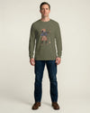 Samurai Archer Ukiyo-e Unisex Long Sleeve Tee - Samurai Original