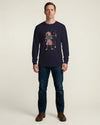 Samurai Archer Ukiyo-e Unisex Long Sleeve Tee - Samurai Original
