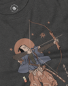 Samurai Archer Ukiyo-e Unisex Long Sleeve Tee - Samurai Original