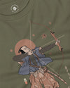 Samurai Archer Ukiyo-e Unisex Long Sleeve Tee - Samurai Original