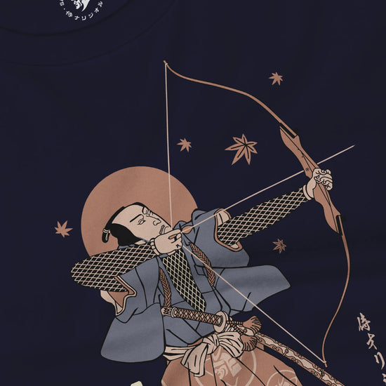 Samurai Archer Ukiyo-e Unisex Long Sleeve Tee - Samurai Original