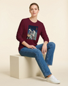 Samurai Astronomy Telescope Ukiyo-e Unisex Long Sleeve Tee - Samurai Original