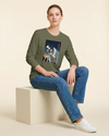 Samurai Astronomy Telescope Ukiyo-e Unisex Long Sleeve Tee - Samurai Original