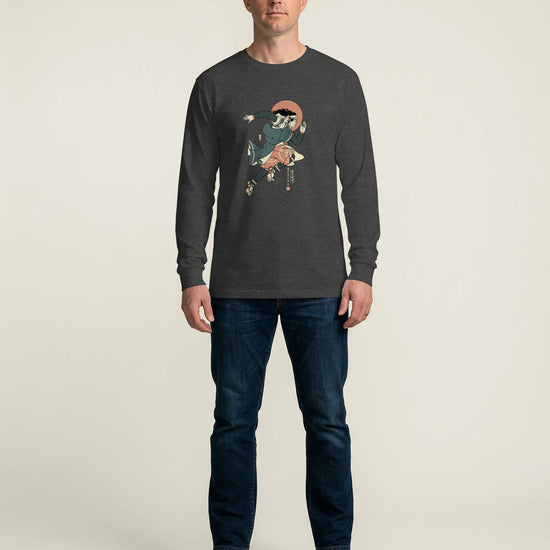 Samurai Athletics Ukiyo-e Unisex Long Sleeve Tee - Samurai Original