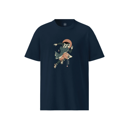Samurai Athletics Ukiyo-e Unisex organic t-shirt