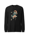 Samurai Athletics Ukiyo-e Unisex Long Sleeve Tee Black - Samurai Original
