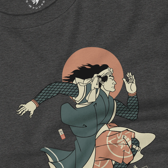 Samurai Athletics Ukiyo-e Unisex Long Sleeve Tee - Samurai Original