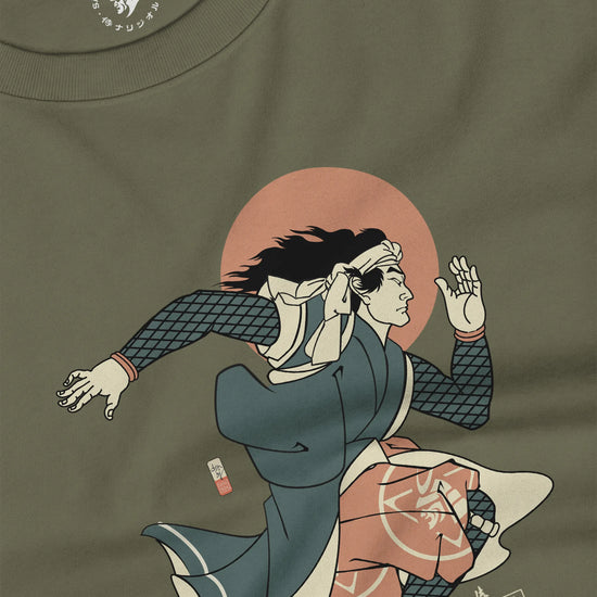 Samurai Athletics Ukiyo-e Unisex Long Sleeve Tee - Samurai Original