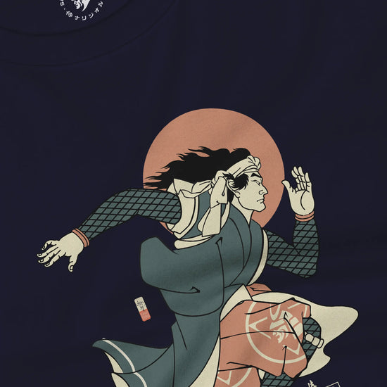 Samurai Athletics Ukiyo-e Unisex Long Sleeve Tee - Samurai Original