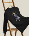 Samurai Badminton Ukiyo-e Unisex Long Sleeve Tee No.1 - Samurai Original