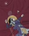 Samurai Badminton Ukiyo-e Unisex Long Sleeve Tee No.1 - Samurai Original