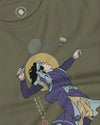 Samurai Badminton Ukiyo-e Unisex Long Sleeve Tee No.1 - Samurai Original