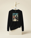 Samurai Banjo Player Music Ukiyo-e Unisex Long Sleeve Tee - Samurai Original