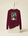 Samurai Banjo Player Music Ukiyo-e Unisex Long Sleeve Tee - Samurai Original