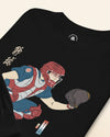 Samurai Baseball Player 4 Sport Ukiyo-e Unisex Long Sleeve Tee