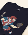 Samurai Baseball Player 4 Sport Ukiyo-e Unisex Long Sleeve Tee