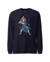 Samurai Baseball Ukiyo-e Unisex Long Sleeve Tee No.2