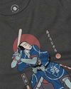 Samurai Baseball Ukiyo-e Unisex Long Sleeve Tee No.2