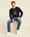 Samurai Basketball Player 3 Sport Ukiyo-e Unisex Long Sleeve Tee - Samurai Original