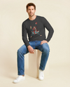 Samurai Basketball Player 3 Sport Ukiyo-e Unisex Long Sleeve Tee - Samurai Original