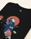 Samurai Basketball Player 4 Sport Ukiyo-e Unisex Long Sleeve Tee - Samurai Original
