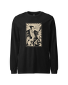 Samurai Bassist Music Ukiyo-e Unisex Long Sleeve Tee No.2