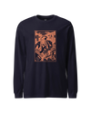 Samurai Bassist Music Ukiyo-e Unisex Long Sleeve Tee No.3
