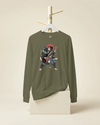Samurai Bassist Player 4 Music Ukiyo-e Unisex Long Sleeve Tee - Samurai Original