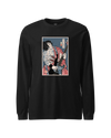 Samurai Bassist Player 5 Music Ukiyo-e Unisex Long Sleeve Tee Black - Samurai Original