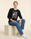 Samurai Bassist Player 5 Music Ukiyo-e Unisex Long Sleeve Tee - Samurai Original