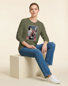 Samurai Bassist Player 5 Music Ukiyo-e Unisex Long Sleeve Tee - Samurai Original