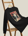 Samurai Bassist Music Ukiyo-e Unisex Long Sleeve Tee - Samurai Original