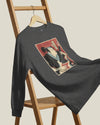 Samurai Bassist Music Ukiyo-e Unisex Long Sleeve Tee - Samurai Original