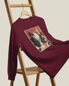 Samurai Bassist Music Ukiyo-e Unisex Long Sleeve Tee - Samurai Original