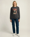 Samurai Bassist Music Ukiyo-e Unisex Long Sleeve Tee - Samurai Original