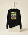 Samurai BBQ Barbecue Ukiyo-e Unisex Long Sleeve Tee