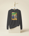 Samurai BBQ Barbecue Ukiyo-e Unisex Long Sleeve Tee