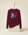 Samurai Beer and BBQ Japanese Ukiyo-e Unisex Long Sleeve Tee No.2 - Samurai Original