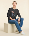 Samurai Bicycle Racing Ukiyo-e Unisex Long Sleeve Tee - Samurai Original