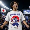 Samurai Blue 2026 Football Ukiyo-e Classic T-shirt - Samurai Original