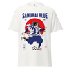 Samurai Blue 2026 Football Ukiyo-e Classic T-shirt White - Samurai Original